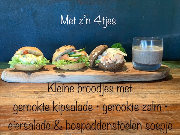 met z'n 4tjes