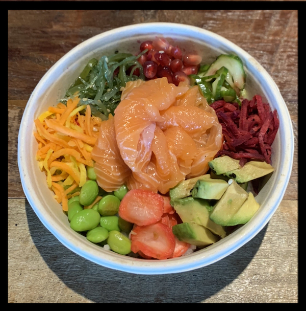Zalm poke bowl